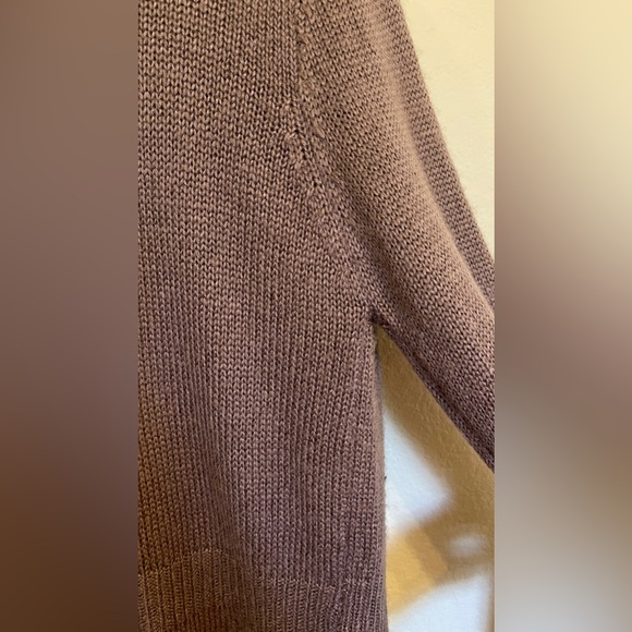 Decree Waterfall Cardigan Sweater Trumpet Sleeve L - Picture 12 of 16